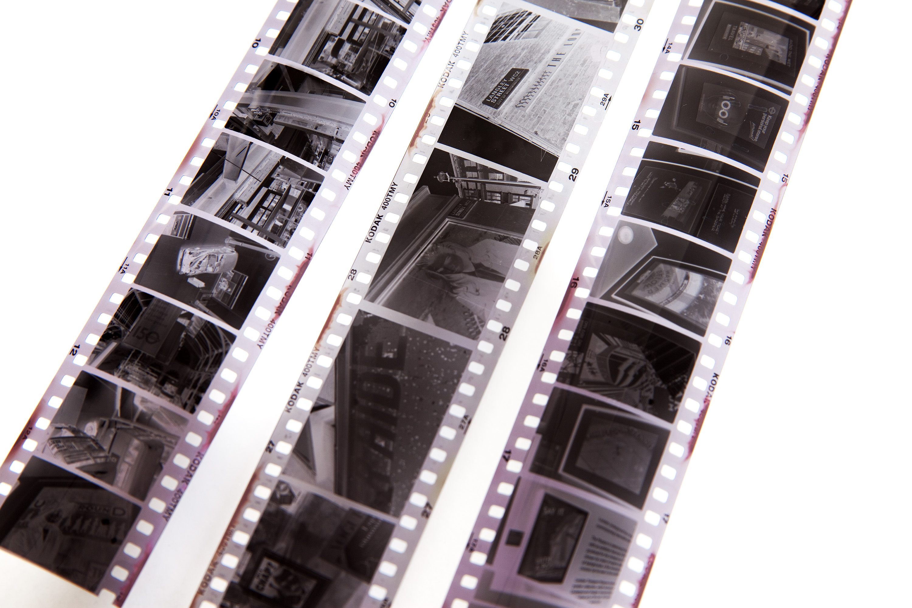35mm film strips